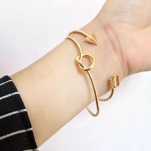 3/$15🔥Gold knot arrow 2pcs set bracelets